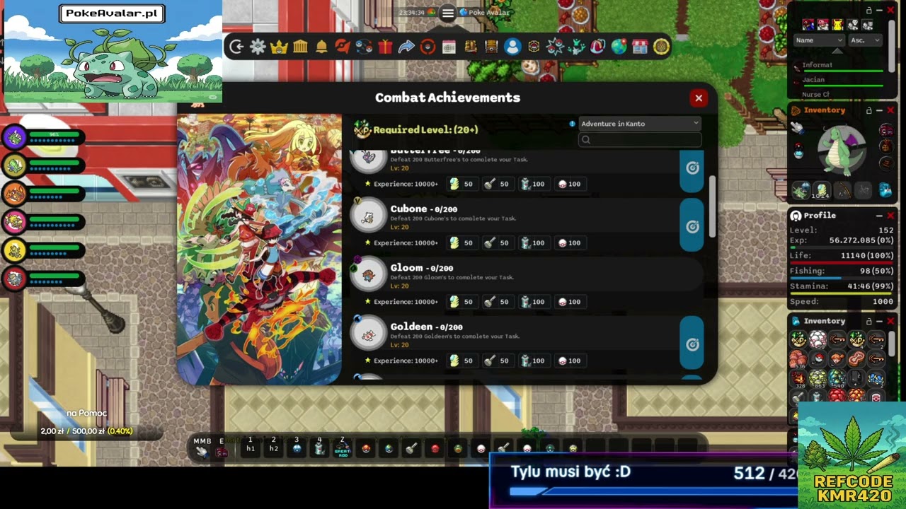 Pokemon Tibia 2025 PL