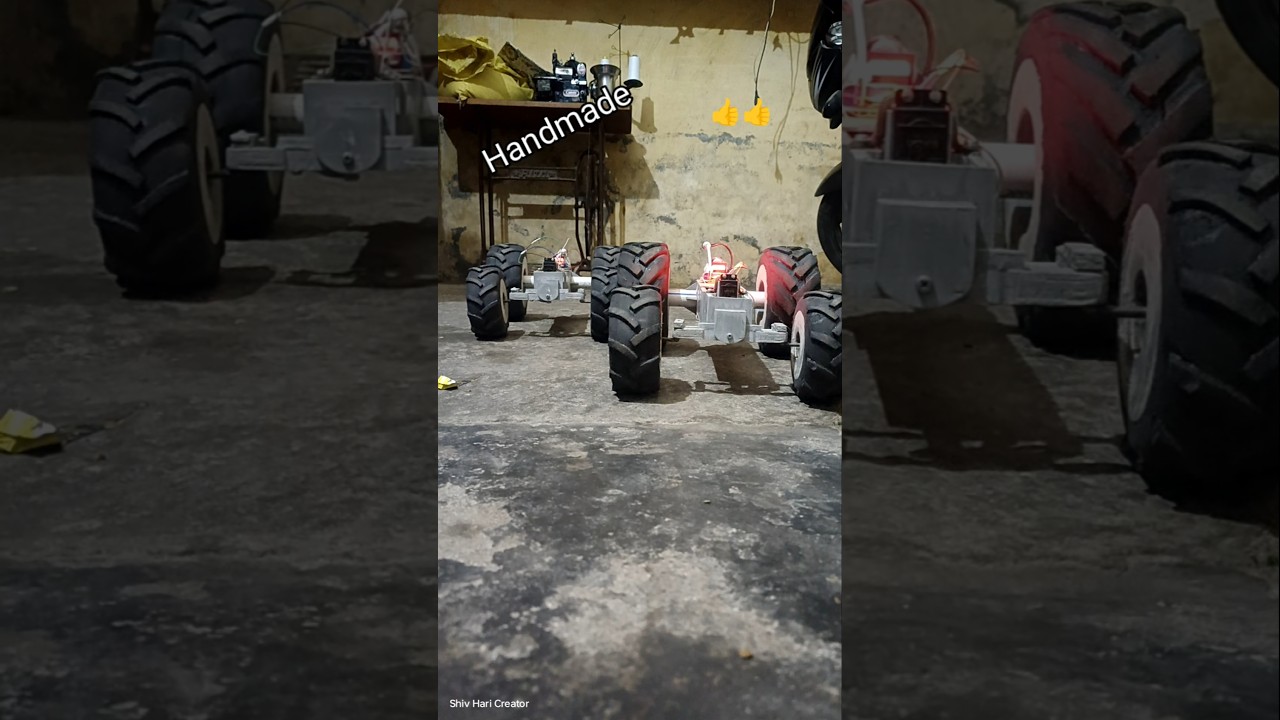 Handmade tractor 