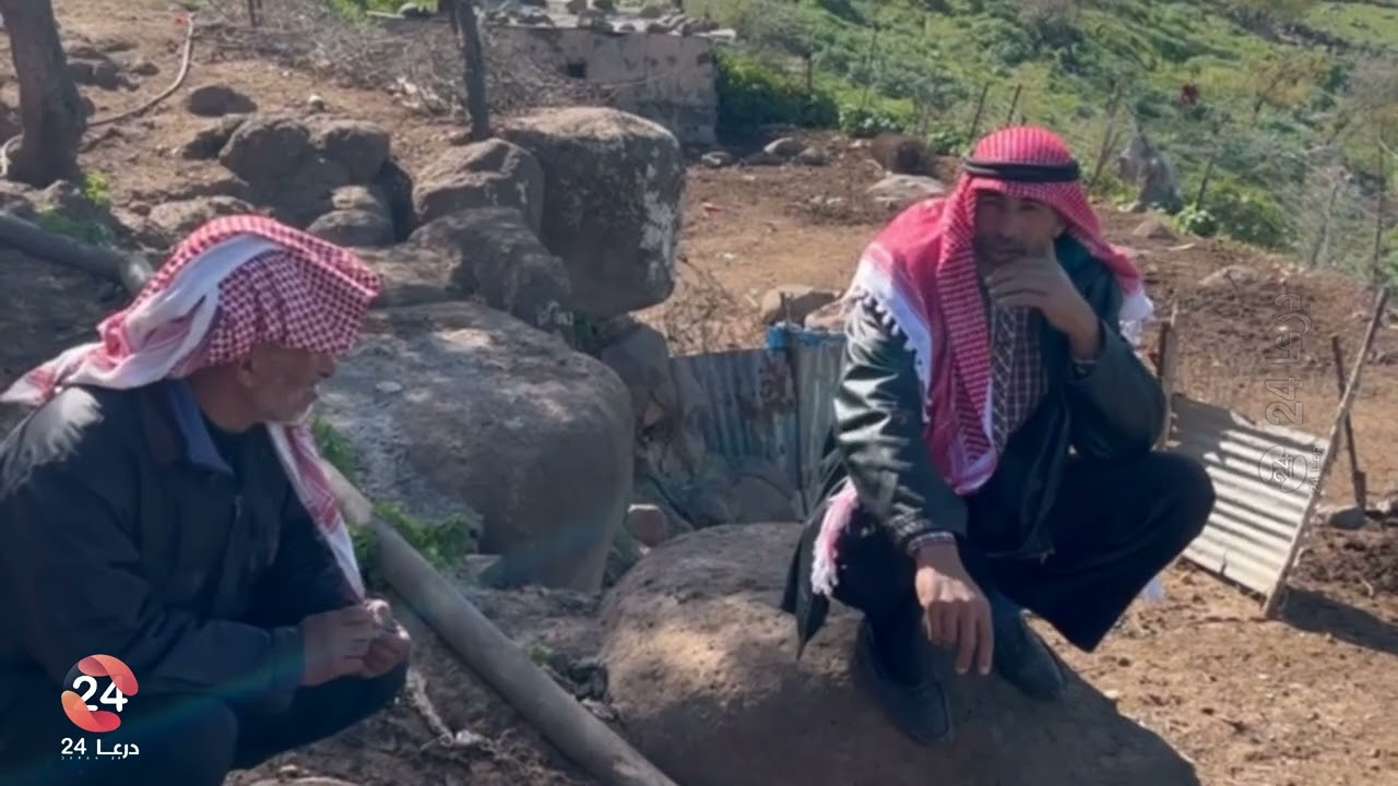 كاميرا درعا 24 ترصد معاناة أهالي قرية معرية غربي درعا