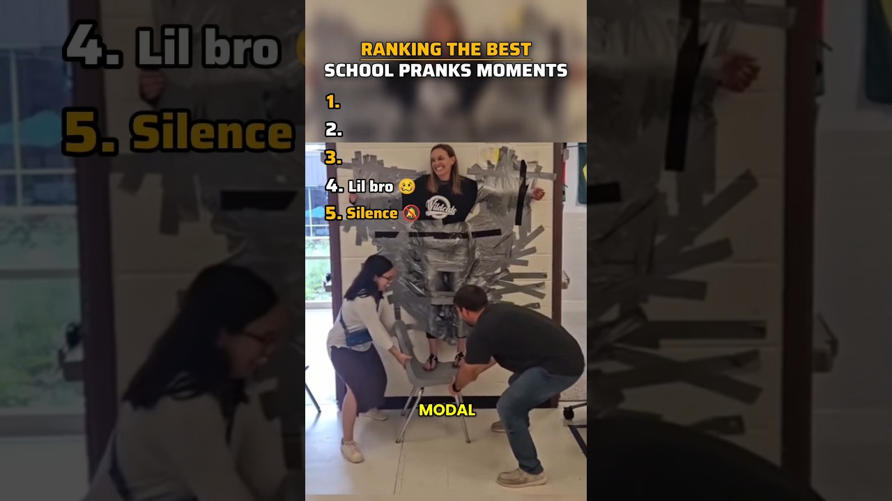Ranking The Best School Pranks Moments #ranking #schoolmoments #moments #school #pranks