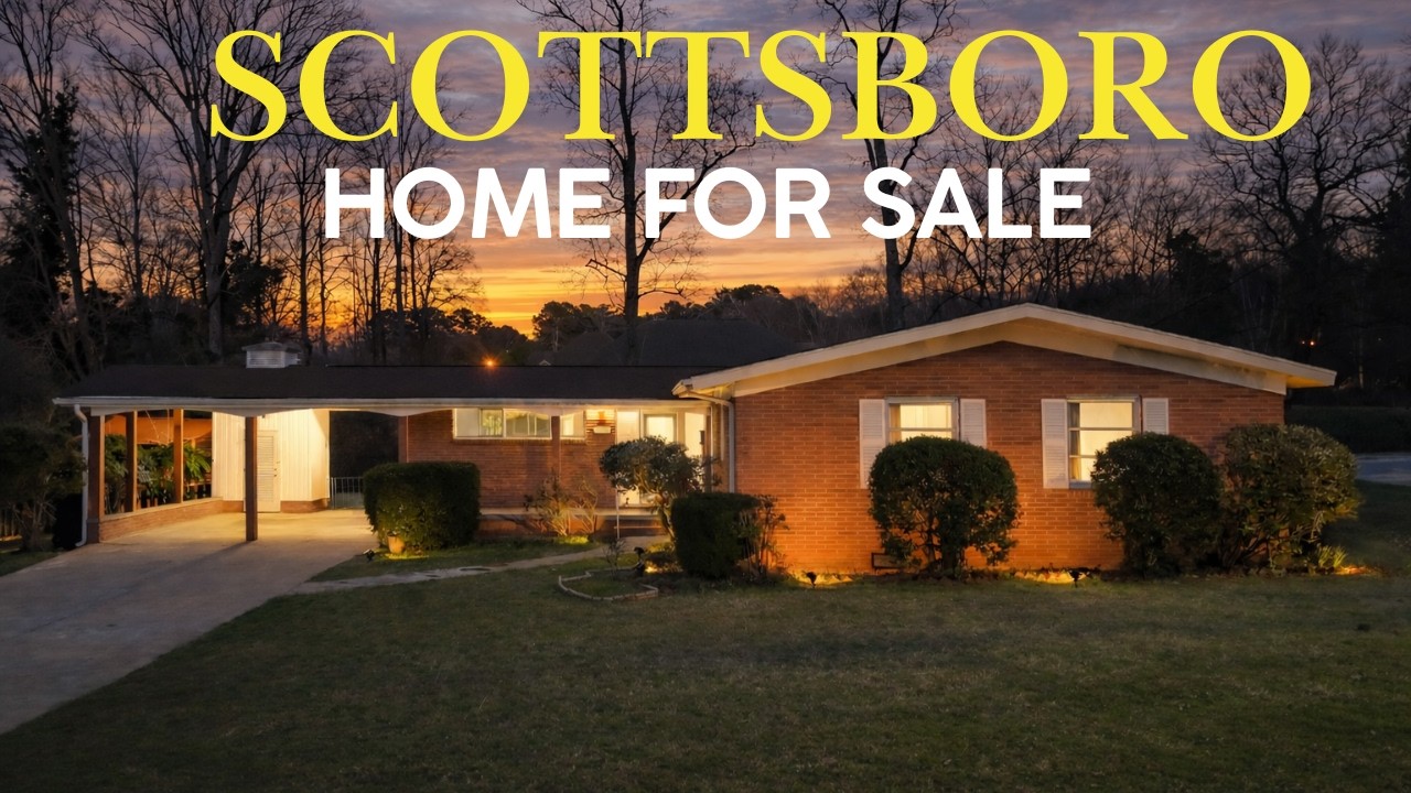 Home Tour 705 Adams StScottsboro, AL 35768