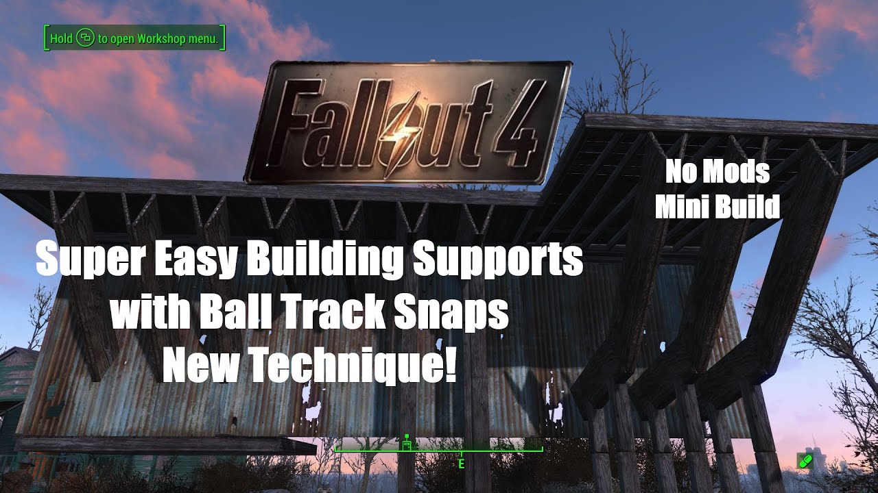 Supporting Your Buildings in a Ball Track Snap
