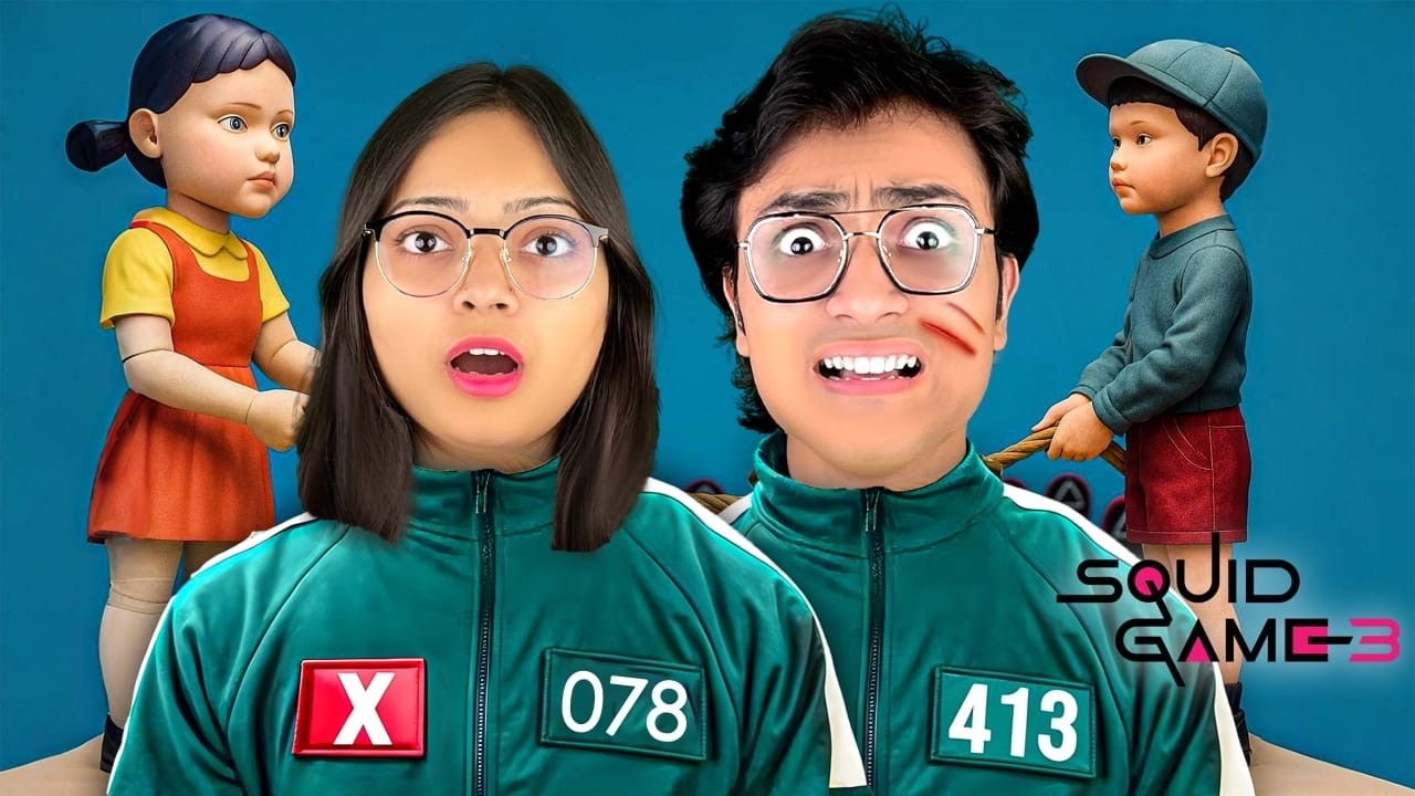 We stuck in SQUID GAME Season 3 😱💀 |@Whatifwithabhishek