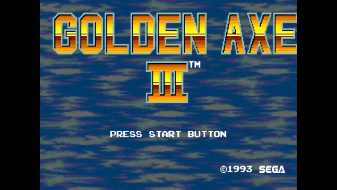 Golden Axe III (Sega Genesis) Gameplay