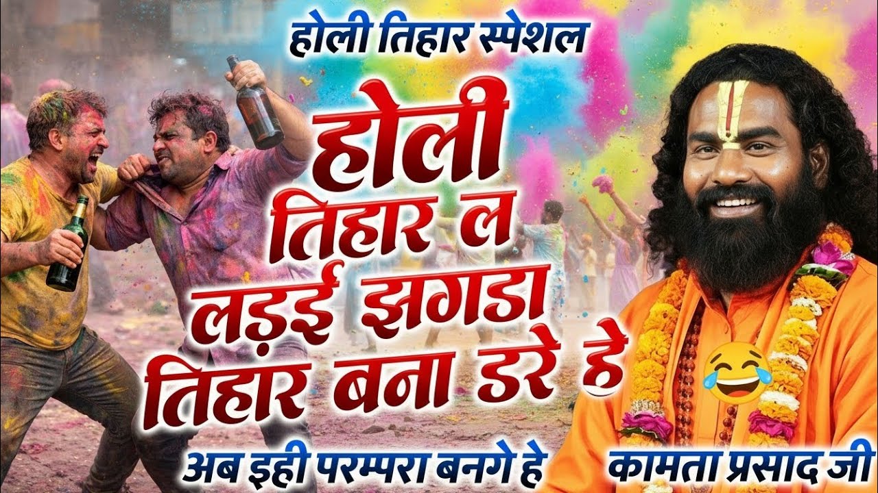 होली तिहार स्पेशल कथा 2026 | Kamta Prasad Ramayan Comedy | कामता प्रसाद रामायण |Kamta Prasad Bhagwat