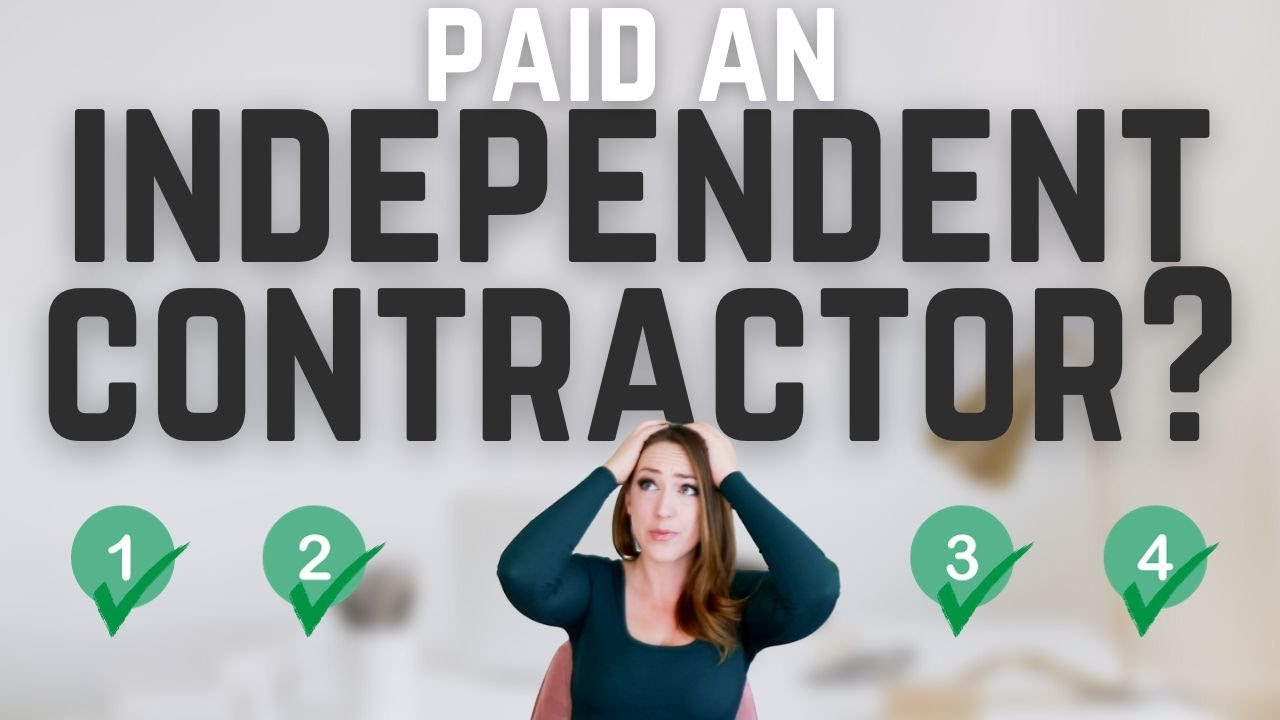 MUST-DO IRS Steps if Your Business Paid an Independent Contractor - SIMPLE Step by Step