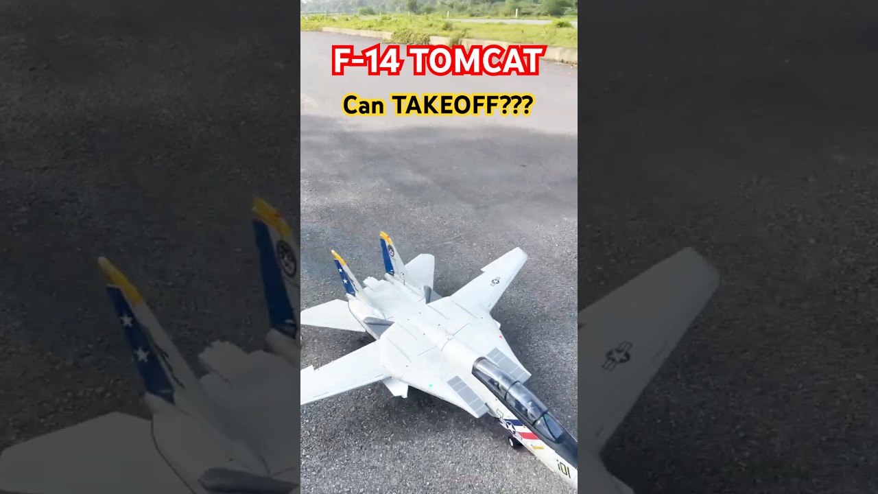 🛫 Can the RC F-14 Tomcat Actually Take Off?