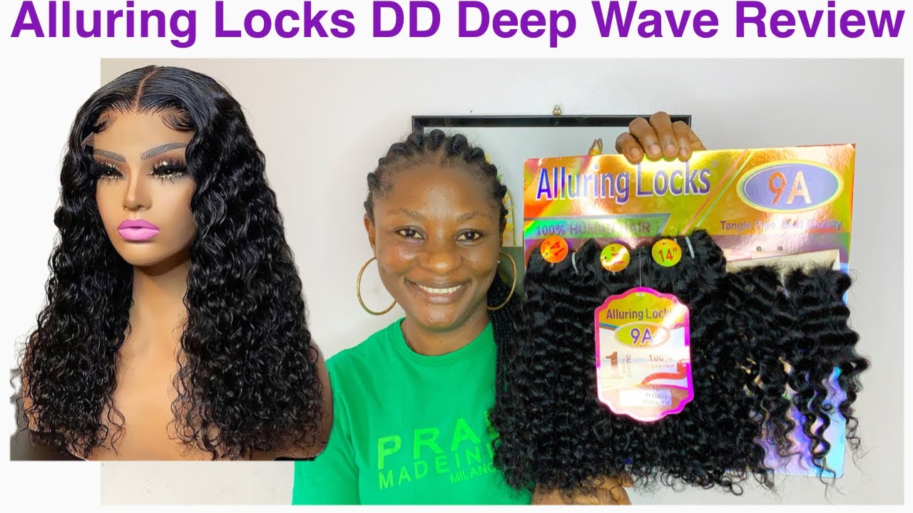 Double Drawn Deep Wave Review|Alluring Locks Deep Wave Review
