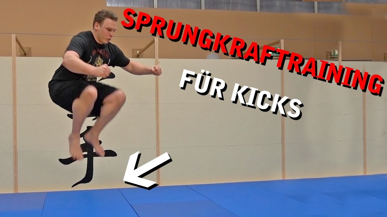 SPRUNGKRAFTRAINING FÜR GESPRUNGENE KICKS