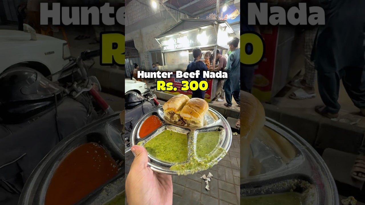 Hunter Beef Burger Vs Chapli Kabab Bun Kabab