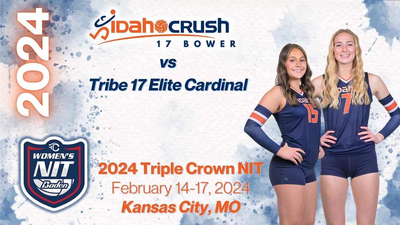 2024 TRIPLE CROWN NIT - Idaho Crush 17 Bower vs Tribe 17 Elite Cardinal