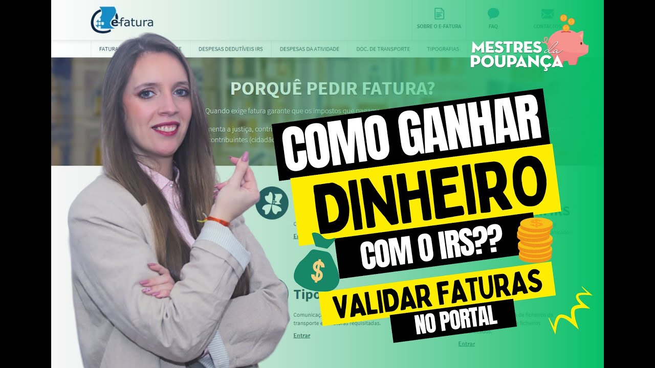 Como validar faturas no Portal e-fatura? 