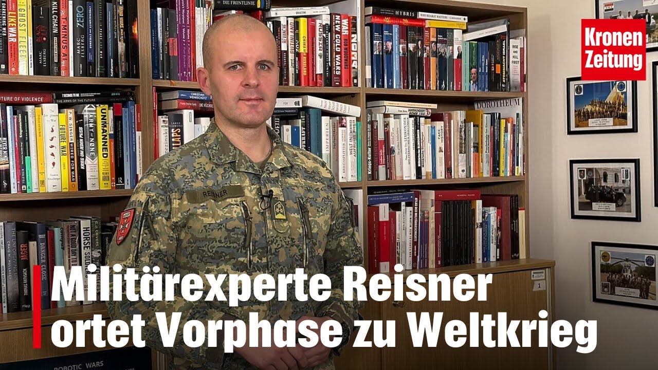 Militärexperte ortet Vorphase zu Weltkrieg | krone.tv Message Macht Medien