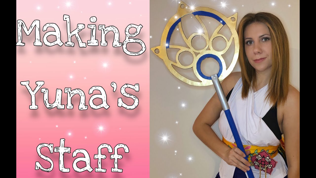 Budget Cosplay: How to make Yuna's Staff from FFX for under $20!