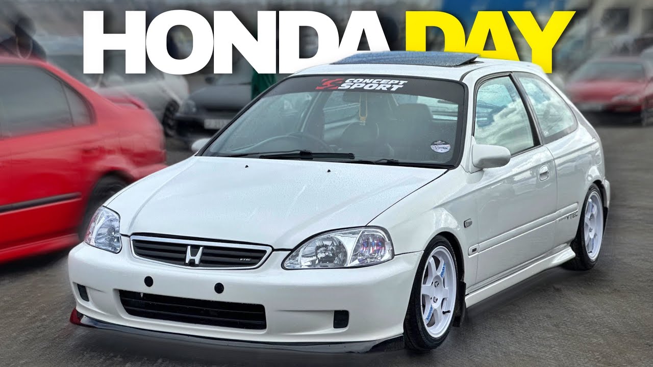 HONDA DAY 2025!! Come with me on a VLOG to the biggest Honda Event in South Africa🔥🇿🇦 #cars #honda