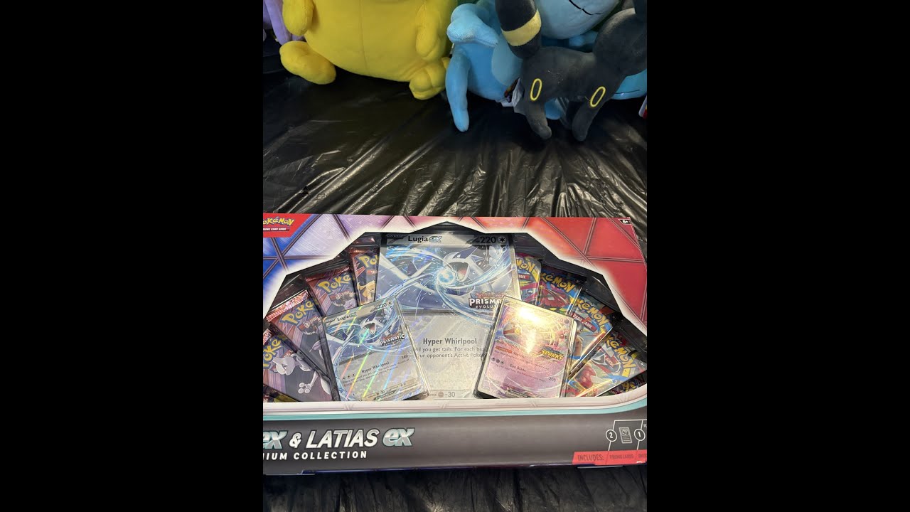 Lugia EX and Latias EX Premium Collection opening!