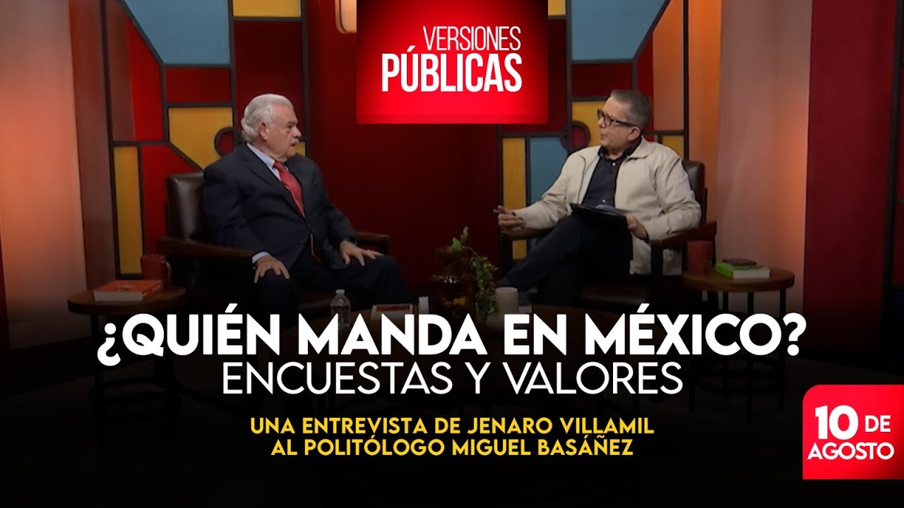 Versiones Públicas | ¿Quién manda en México? Encuestas y valores