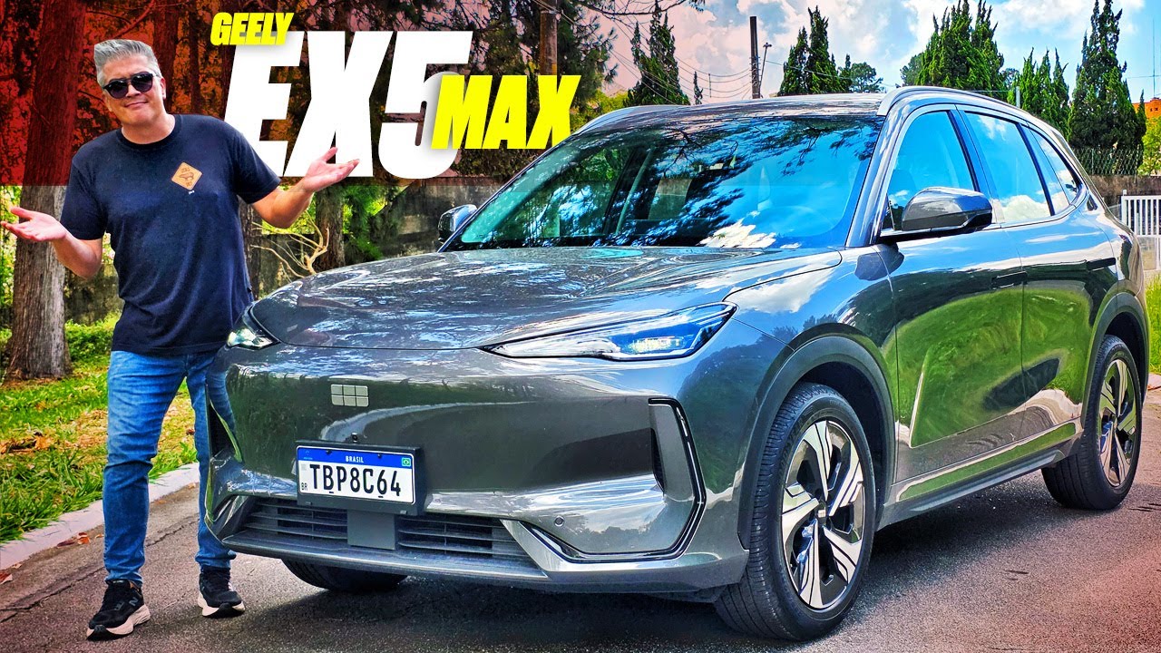 Novo Geely EX5 Max - O MELHOR SUV ELÉTRICO? BATE BYD, LEAPMOTOR E GAC? O QUE TEM DE BOM? SAIBA TUDO!