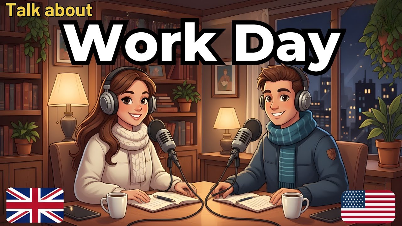 How to Speak Naturally About Your Workday in English | Real Conversation Practice