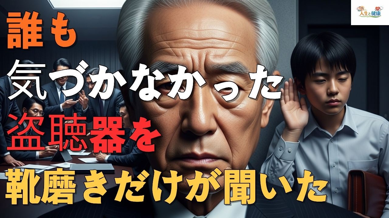 誰も気づかなかった盗聴器を、靴磨きだけが聞いた#実話風ストーリー#意外な真実#裏切りの結末#見抜いた男#靴磨き#盗聴の真相#権力の闇#人間ドラマ#シニア向け#心に残る話#最後まで見るべき