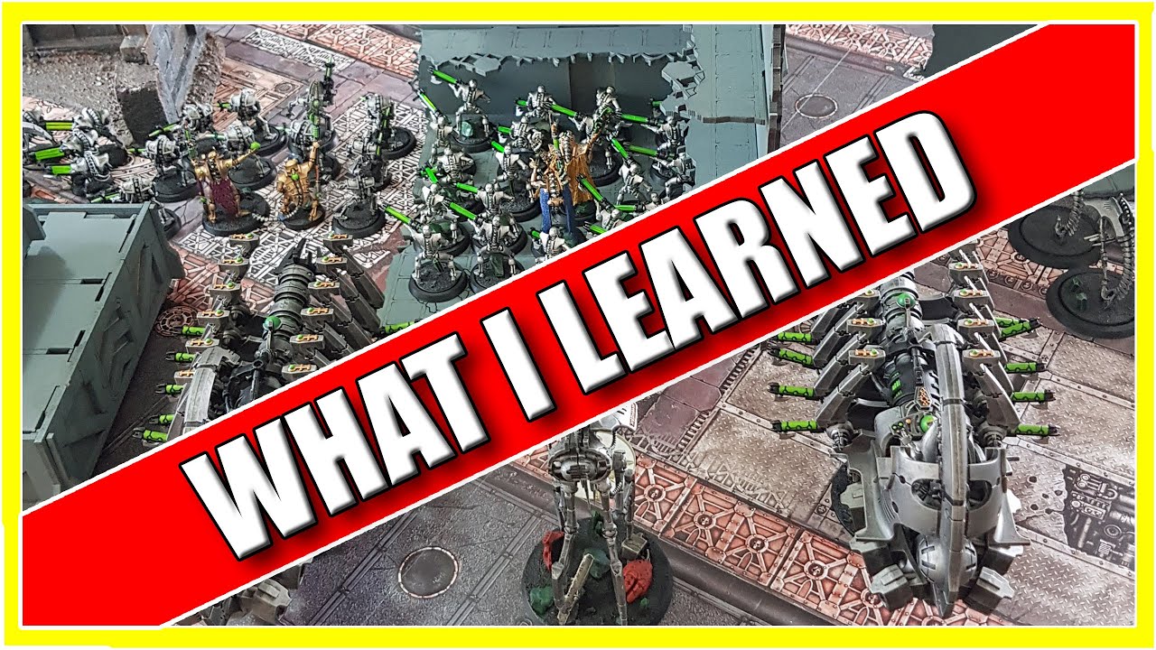 10th Edition Necron Tactics  - Balancing Defence and Offence