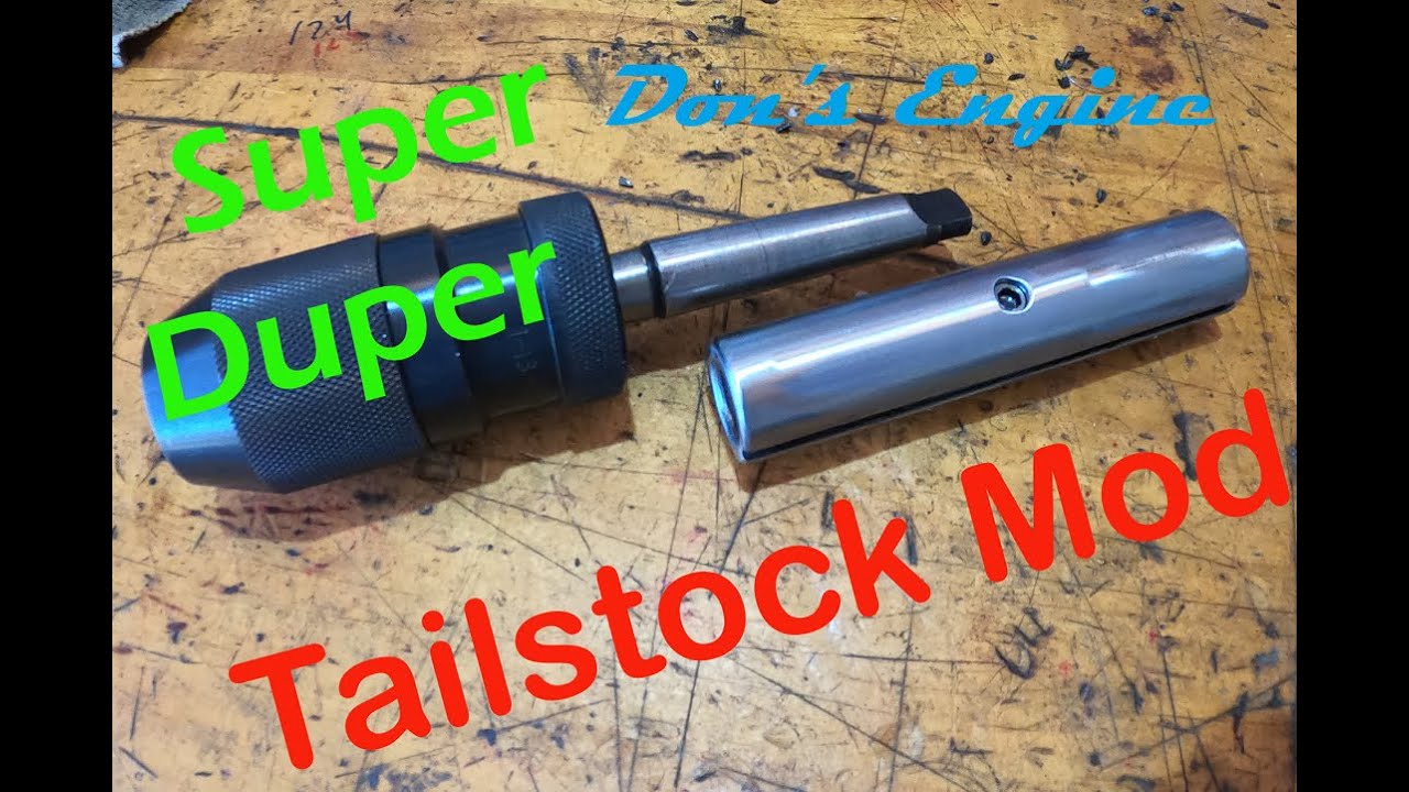 Easy Tailstock lock tang modification for Atlas - Craftsman, Southbend, Logan and others