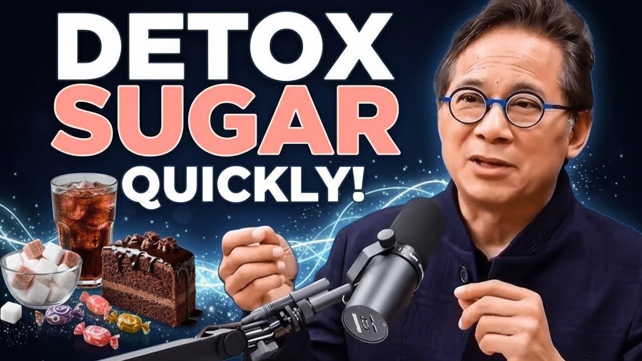 How To Detox Sugar From Your Body Quickly! Dr  William Li