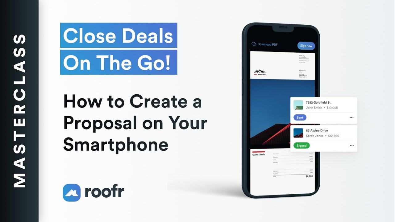 Close Deals on the Go! How to Create a Proposal on Your Smartphone