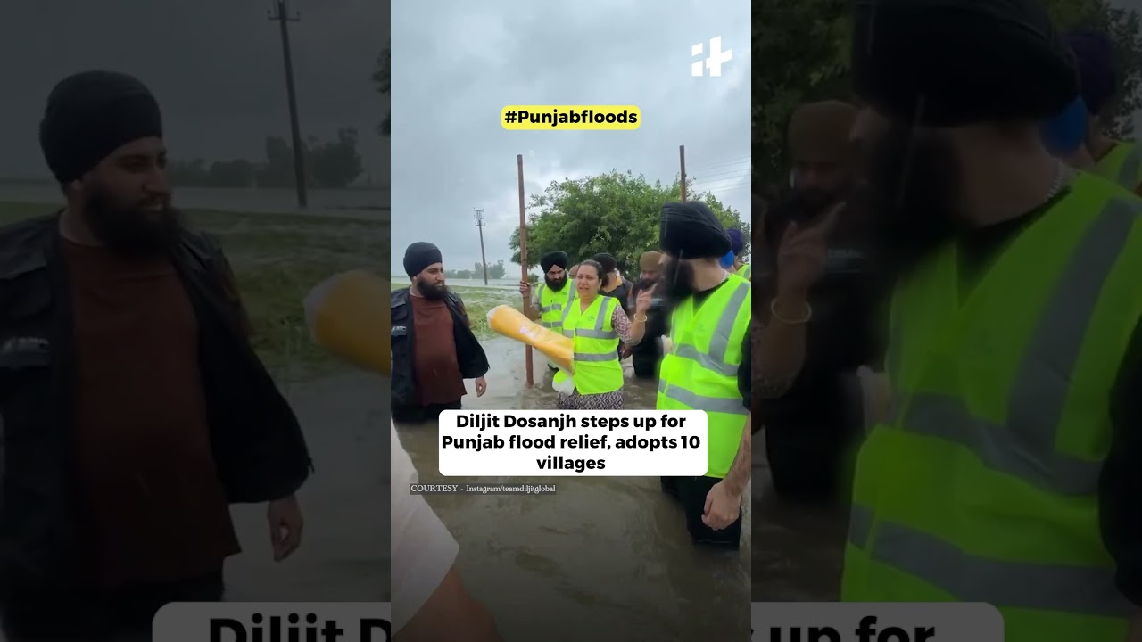 #Punjabfloods: Diljit Dosanjh steps up for Punjab flood relief, adopts 10 villages