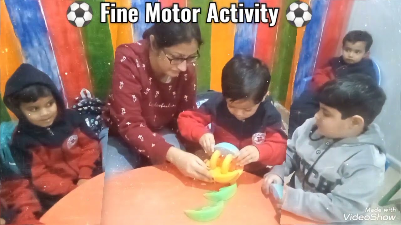 Fine motor activity ⚽