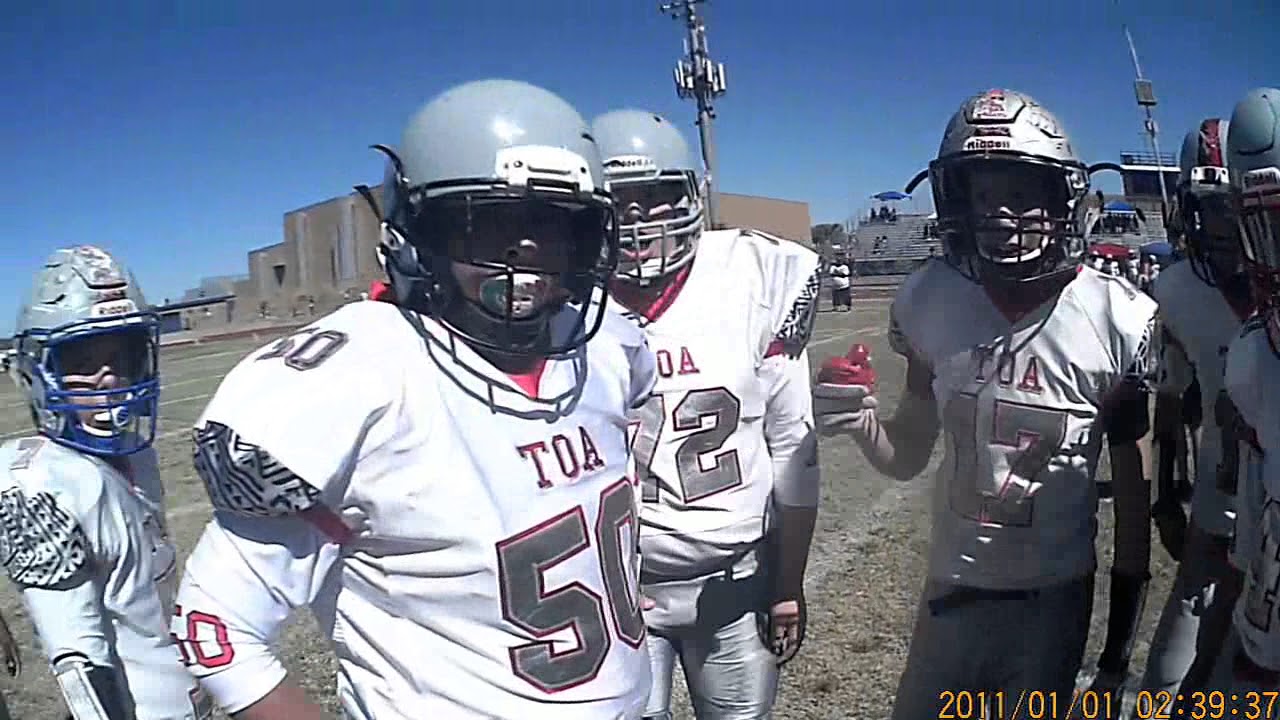 Helmet Cam TOA vs Sharks