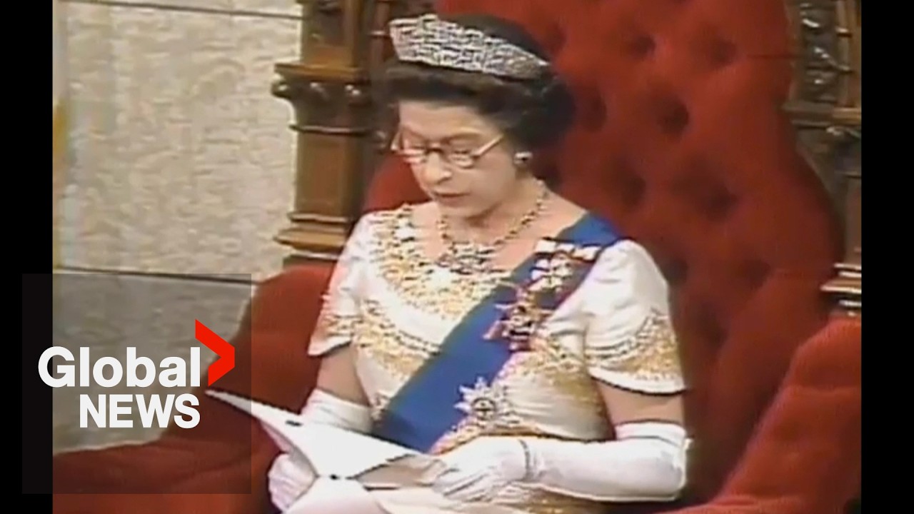 From the archives: Queen Elizabeth II delivers speech from the throne in Canada (1977)