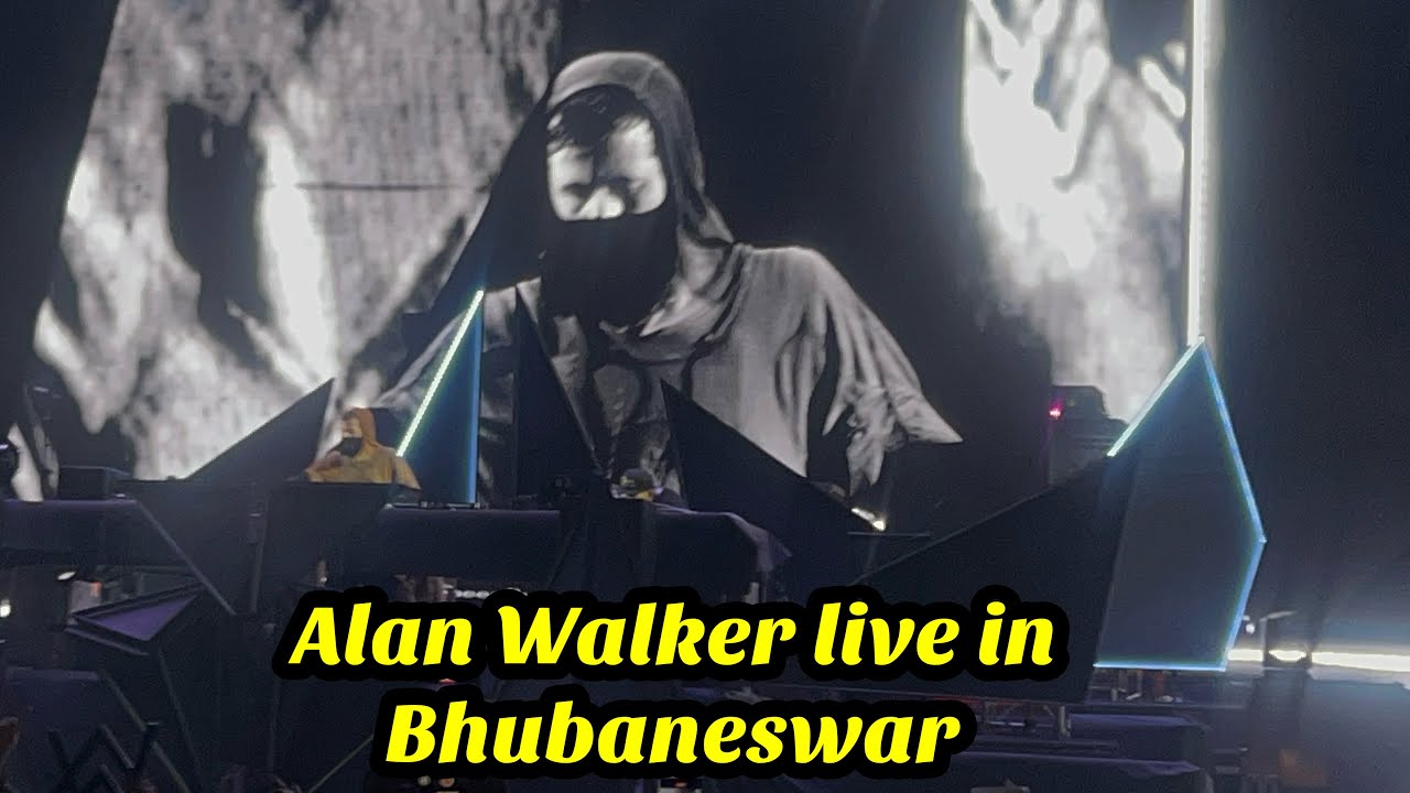 Alan Walker live Concert in Bhubaneswar 2025 #alanwalker #dj #indiatour #bhubaneswar #odisha