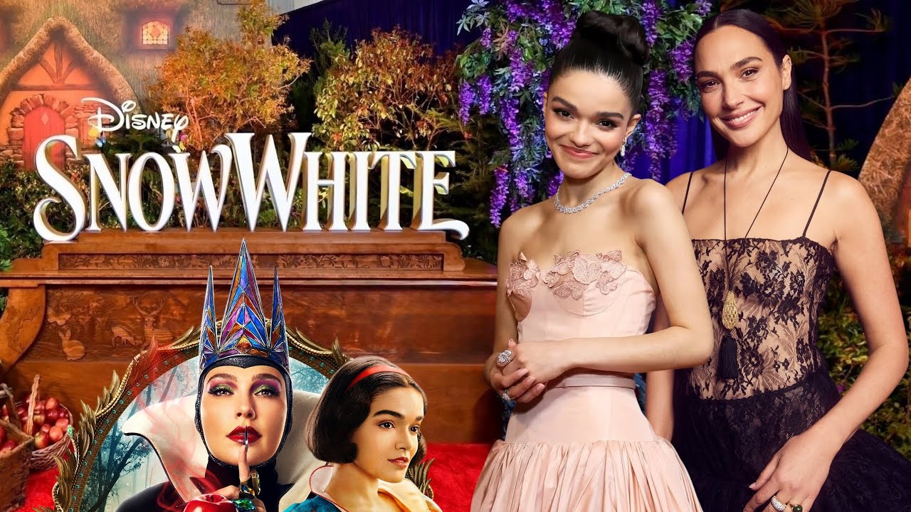 Snow White World Premiere at El Capitan, Red Carpet & Cast Interviews 🍎 (Rachel Zegler, Gal Gadot)