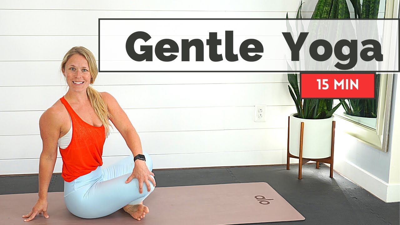 GENTLE YOGA FLOW | 15 Minutes of a Low Impact Gentle Yoga Session