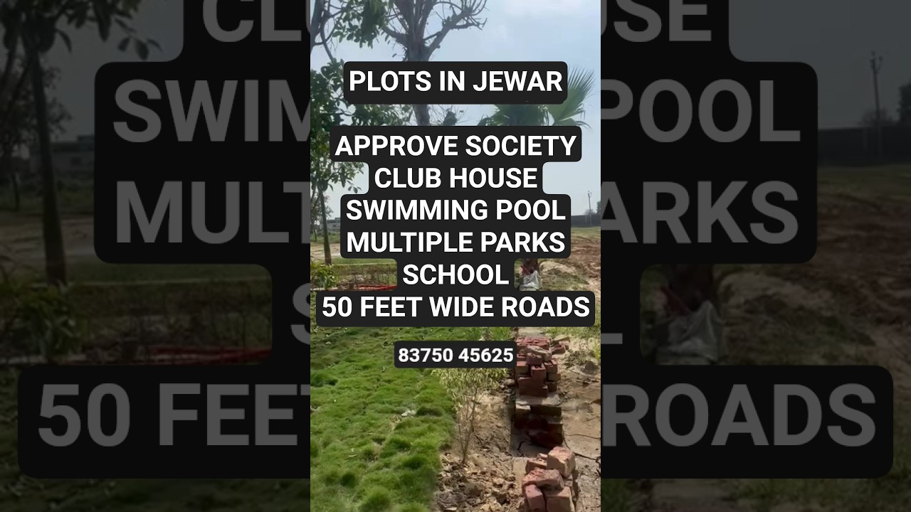 Plots For Sale Near Jewar Airport ] [ NOIDA INTERNATIONAL AIRPORT #jewarplots