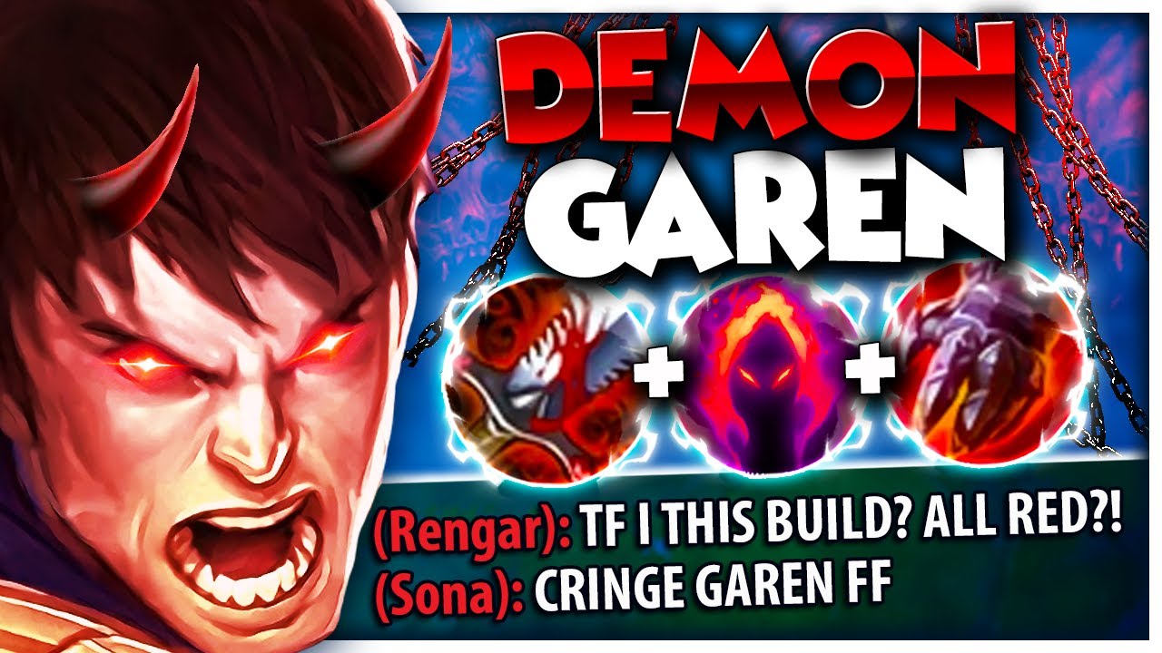 Garen...but he escaped hell & his ult instantly one-shots at 50% HP 😈🔥