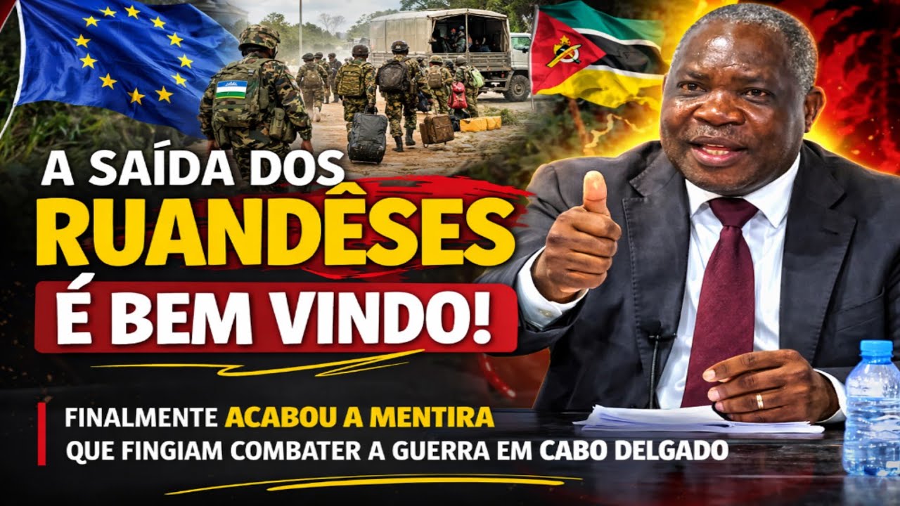 FORA DA HORA; António Muchanga Satisfeito com a Saída dos RUANDÊSES 