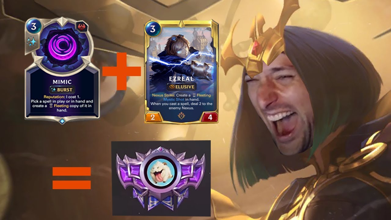 1 HP COMEBACK! INSANE BUG FOR LETHAL! EZ LeBlanc is a Highlight Reel Deck! | Legends of Runeterra