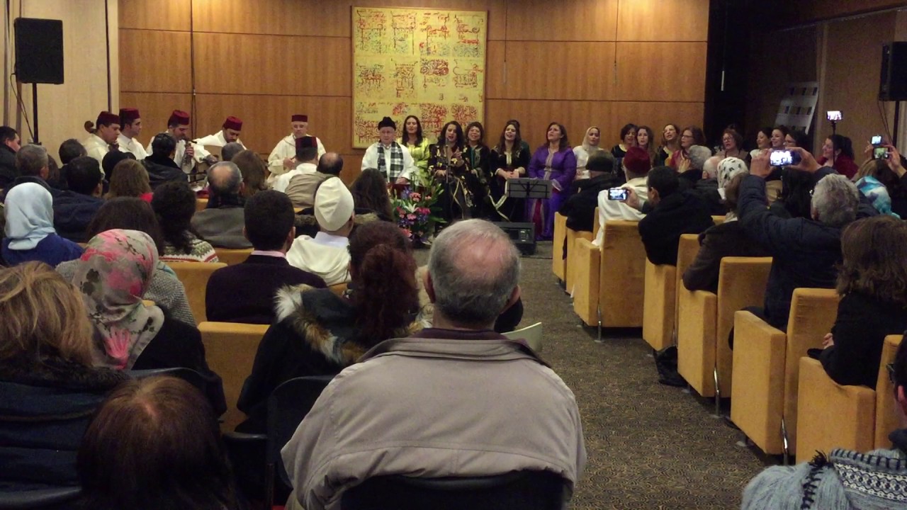 Bahaa Ronda et la chorale Gharnati de l'&eacute;cole Rabat