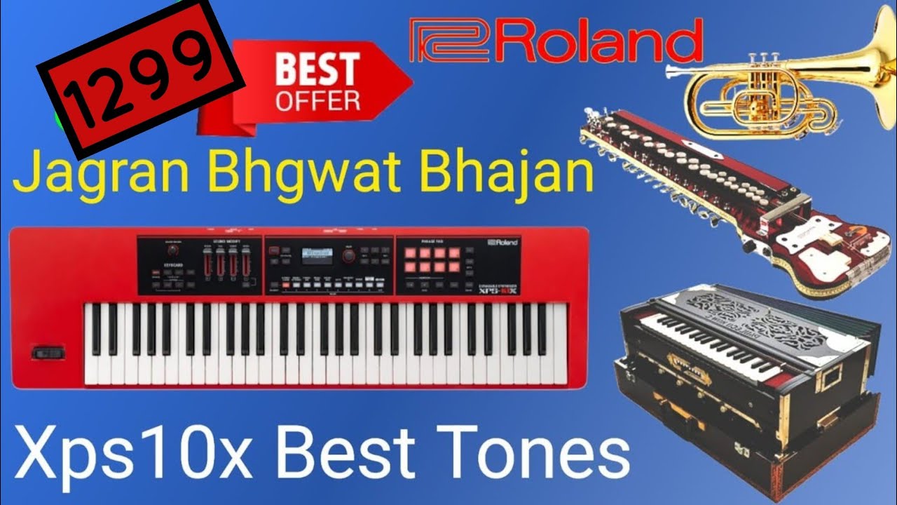 Xps 10x का धमाकेदार बैकअप सिर्फ 999 में |9919628737 Roland xps 10x Best Indian Tones | Low Price 😲