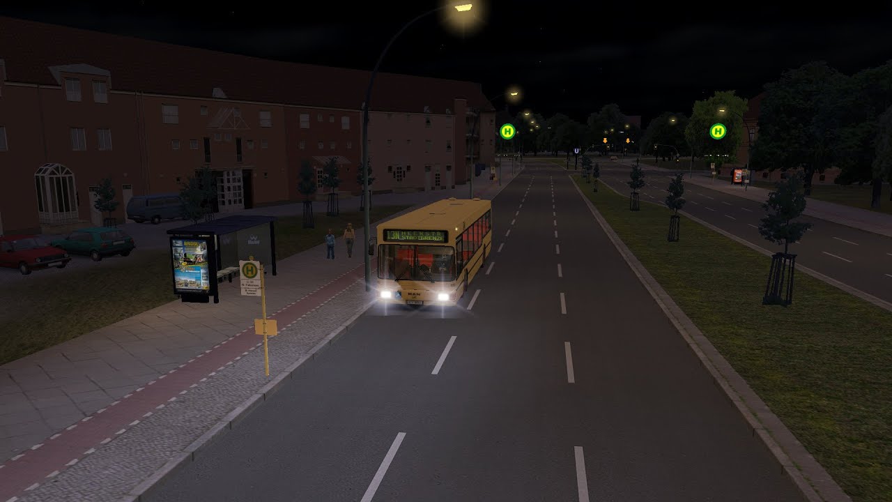 [OMSI 2] Berlin- Spandau (Маршрут 13N)