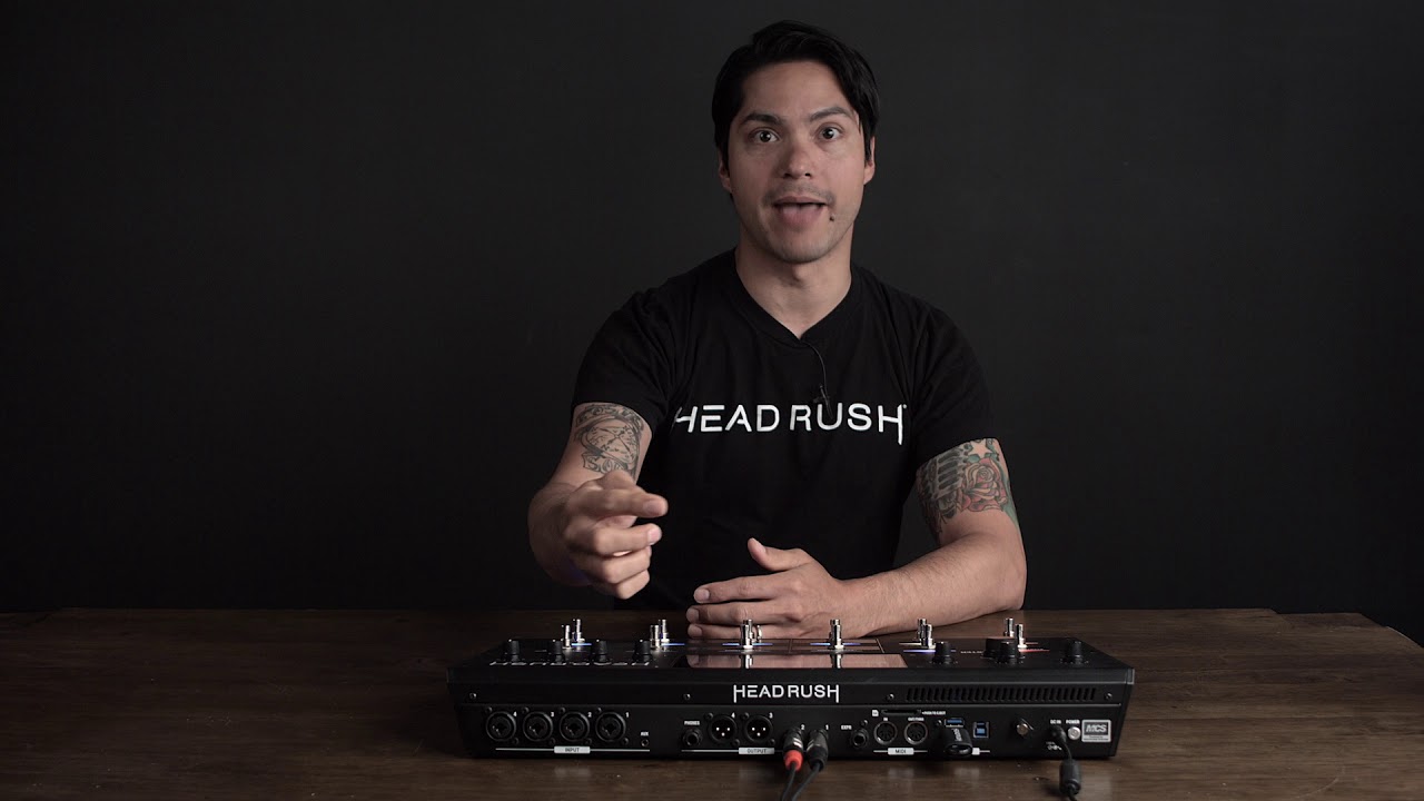 HeadRush Looperboard Tutorial - Timeline Menu