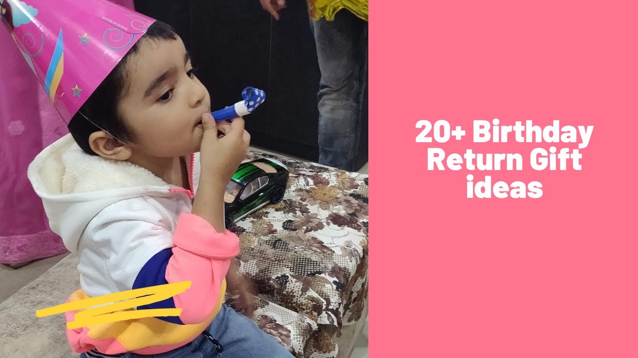 Birthday Return Gift Ideas (Rs. 35 onwards) | 2 to 5 year old kids | 20+ Gift ideas | Amazon India
