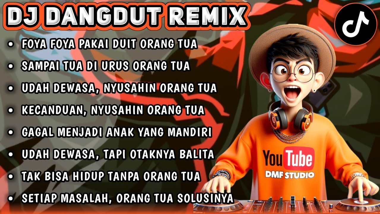 UDAH DEWASA, NYUSAHIN ORANG TUA😏🎧 || DJ DANGDUT REMIX BREAKBEAT FULL BASS TERBARU 2025 #dmfstudio