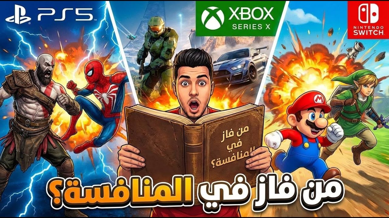 المنافسة بين شركات الالعاب
