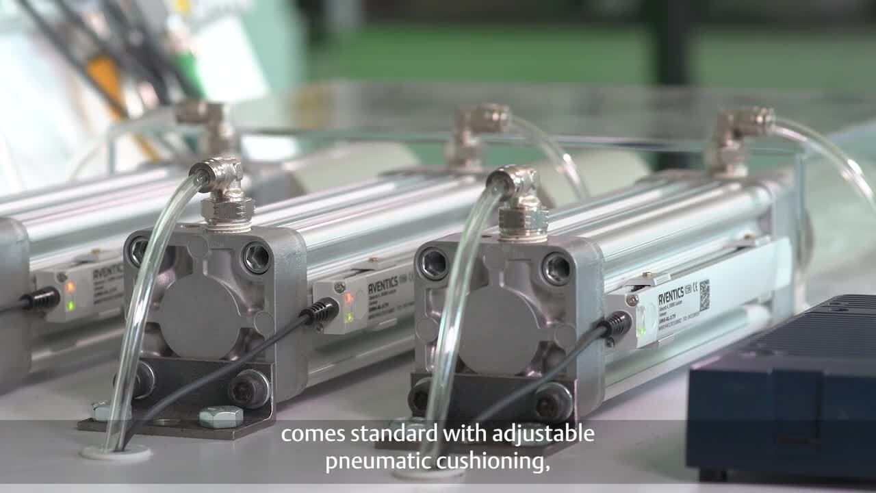 Optimize machine efficiency and cylinder cycle time with ideal pneumatic cushioning | AVENTICS
