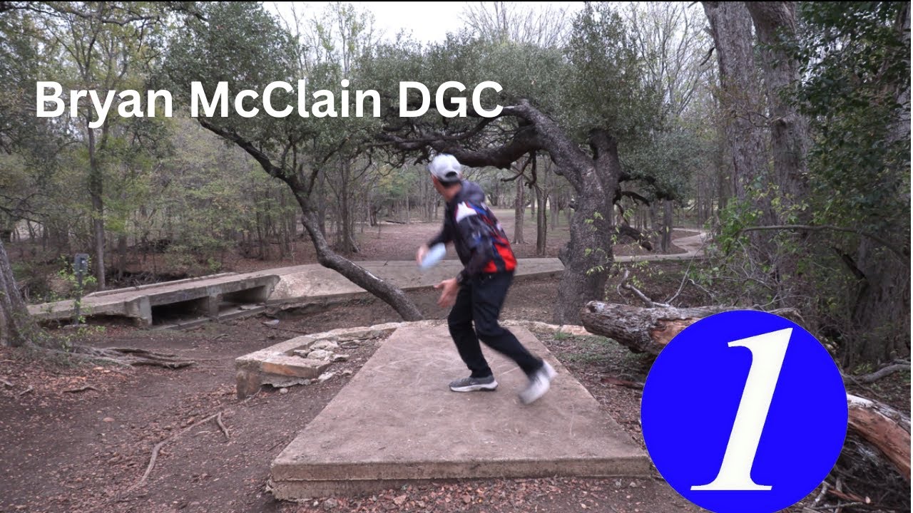 Bryan McClain Disc Golf Course in San Antonio.