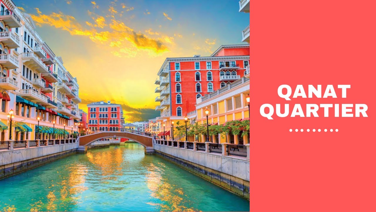 4K Qanat Quartier, Pearl Qatar Walking Tour 🇶🇦 | Life in Qatar