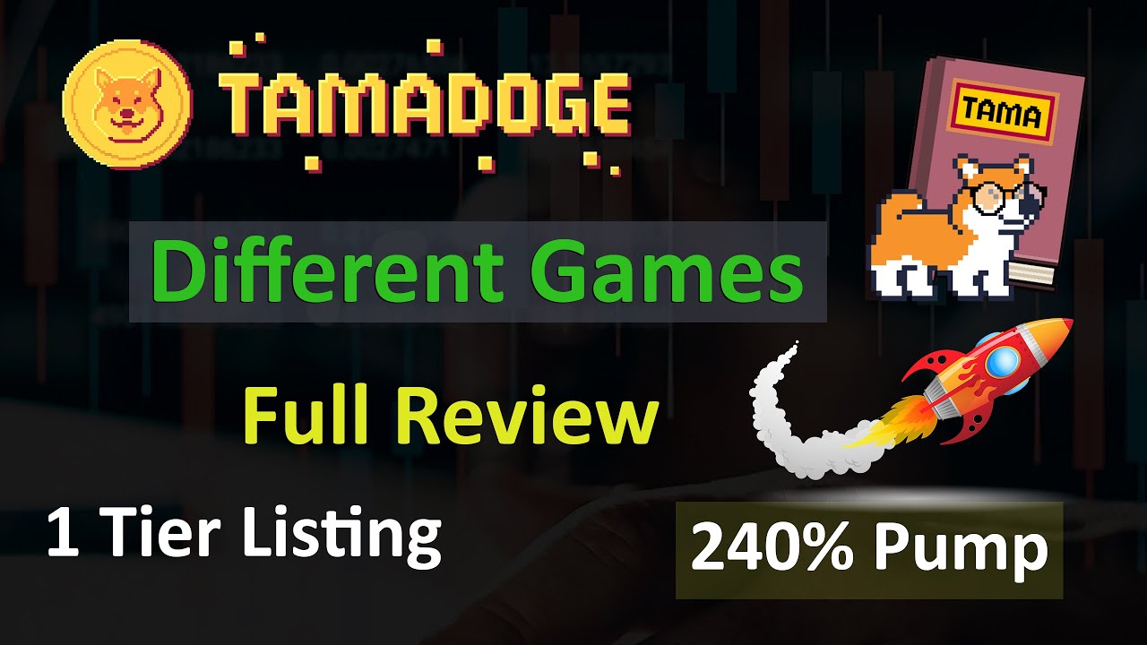 TamaDoge Play-to-Earn Best Project Review | How to Buy $TAMA Token | 1 Tier Exchange Listing Coming